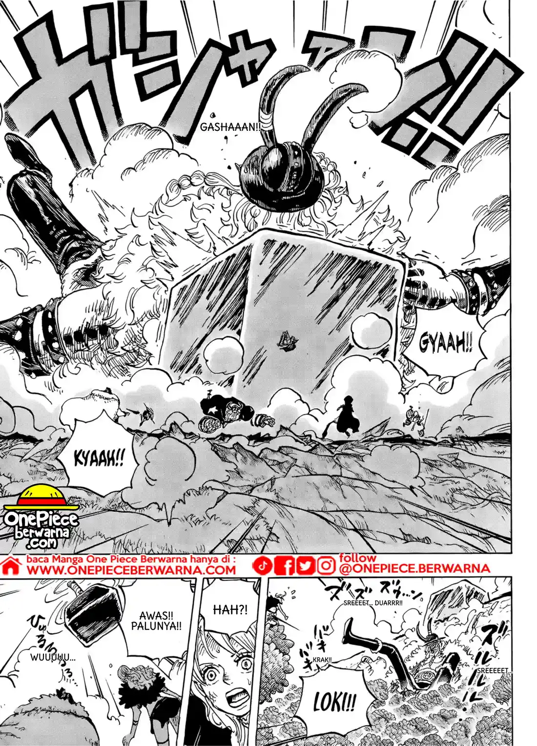 One Piece berwarna 1187 1188 1189 bahasa indonesia